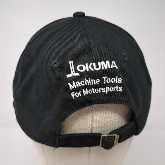 Lokuma Machine Tools For Motorsports Baseball Cap Black OS Continental Headwear - Picture 6 of 9